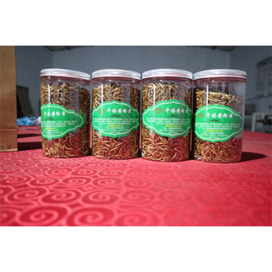 100% Natural Microwave Dried Mealworms