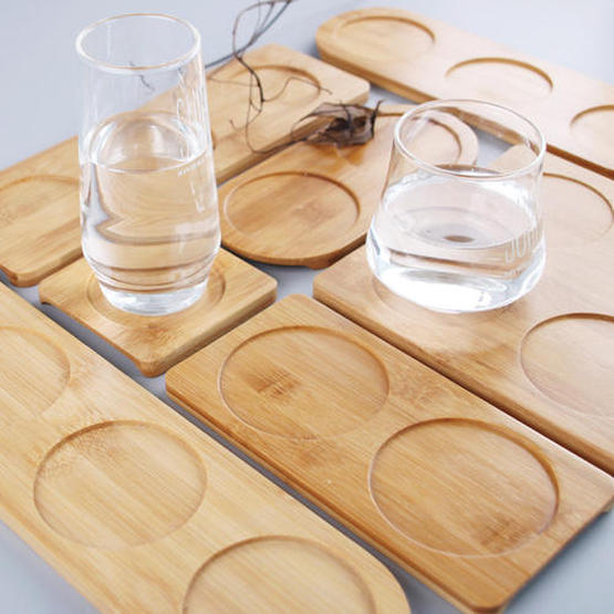 Bamboo Coaster with Stand