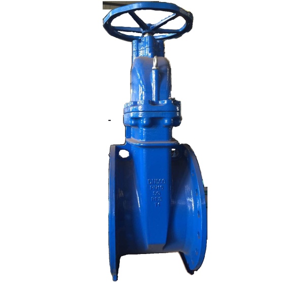 Flange type knife  valve