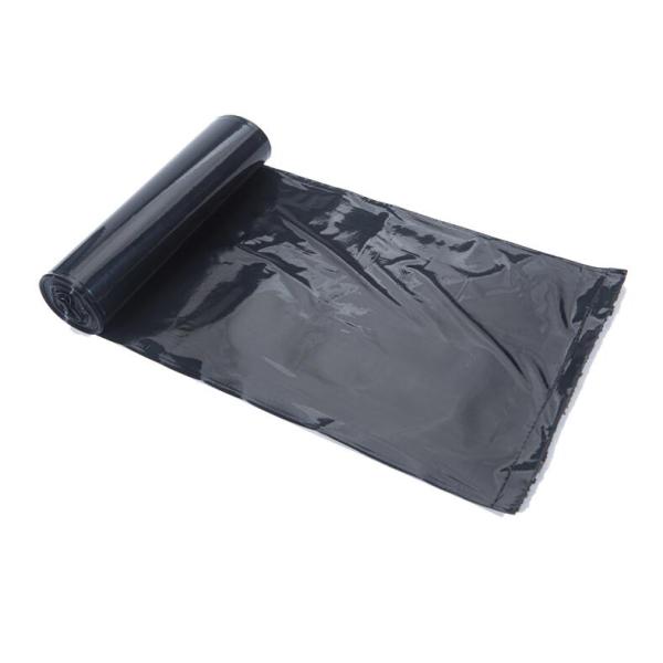 Black HDPE Star Seal Garbage Bag