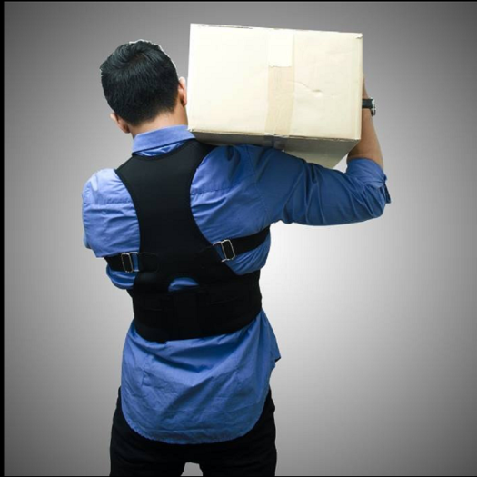 Upper back posture corrector clavicle support brace