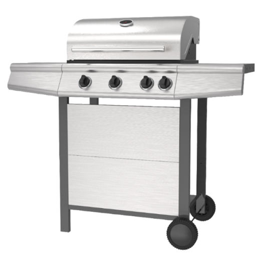 Three Burner Outdoor Gas Barbecue Grill