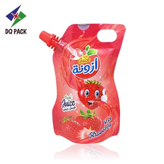 Special Shape Juice Pouch With Spout