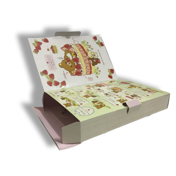 Cupcake packaging boxes with PET window