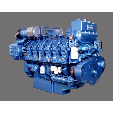 Marine Auxiliary Diesel Engine 4-cylinder 66kw for Generator Set