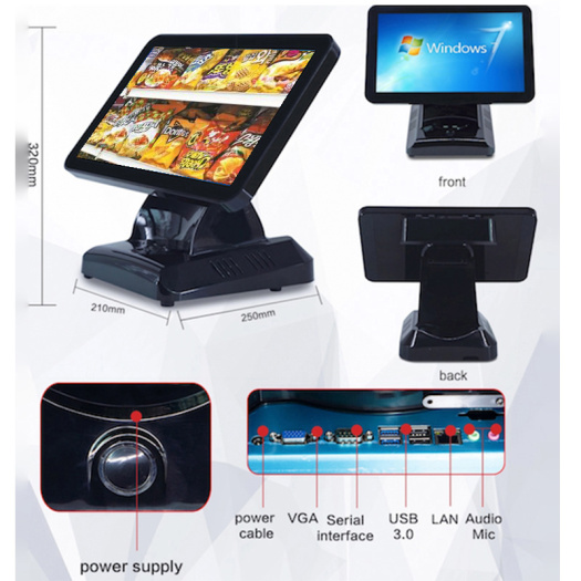 Pos Machine All In One Touch Screen Pos