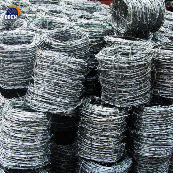 400m hot dip galvanized barbed wire