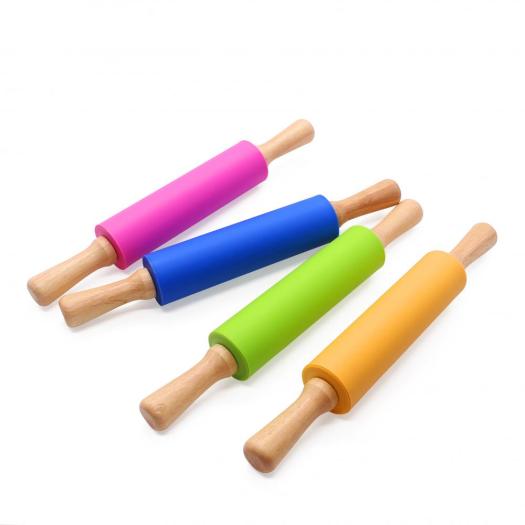 Silicone Rolling Pin - Dough Roller for Pizza