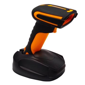 Rugged Bluetooth Handheld Barcode Scanner with Cradle
