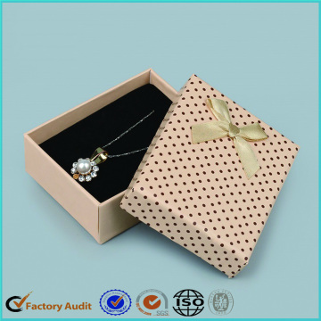 Handmade Earrings Paper Gift Boxes WithRibbon Cute