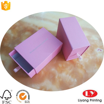 Stamping Sliding Paper Box with Pouch Inside