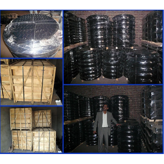 en124 ductile iron manhole cover and frame