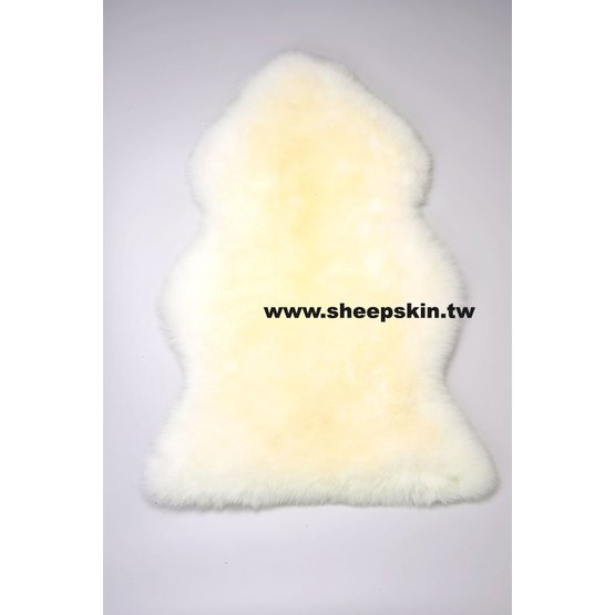 Baby sleeping soft sheepskin rug