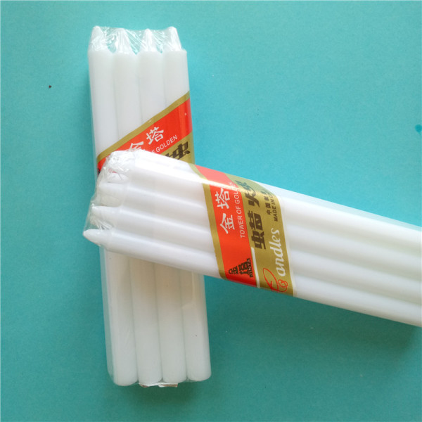 Customized Household White Stick Candle
