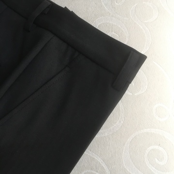 Men's Black Business-related Professional Suit Pants