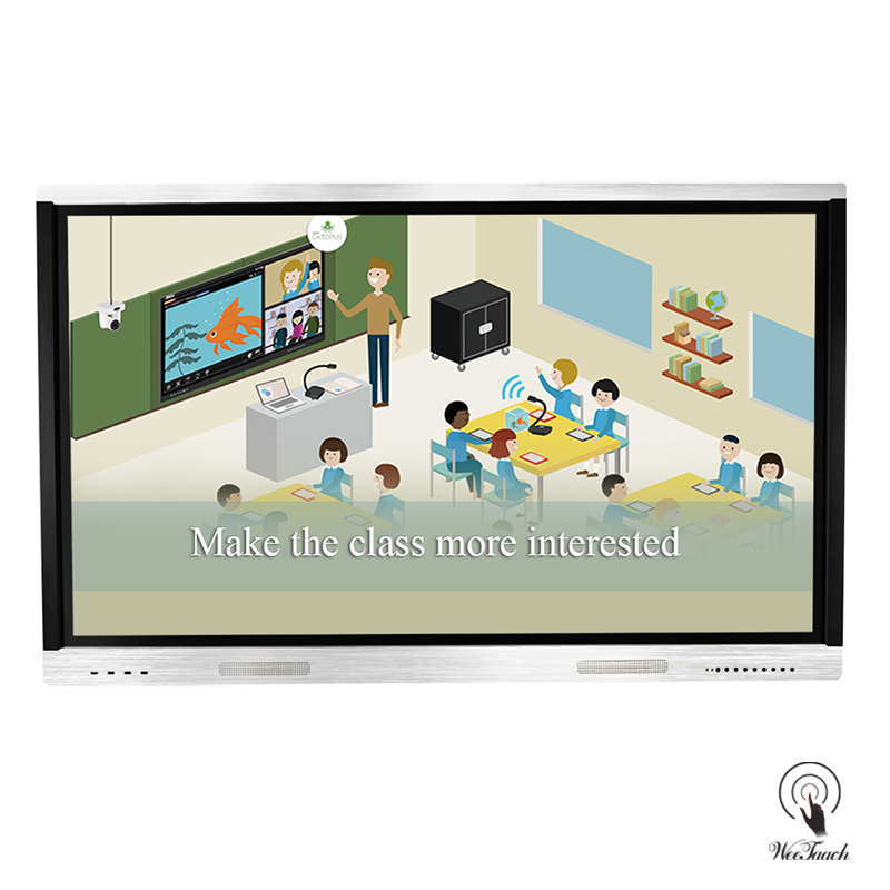 75 inches win/Android OS smart LCD whiteboard