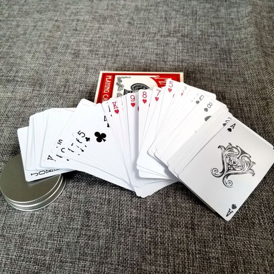 Design size color pattern advanced casino playing cards