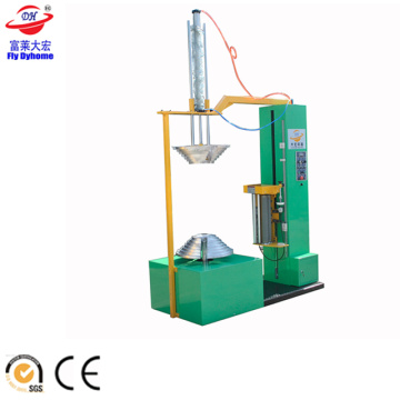 Motorcycle tyre wrapping machine