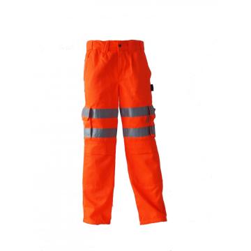 T/C High Visibility Orange Working Trousers
