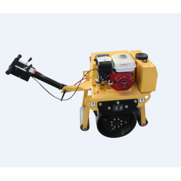 Easy to operate portable hand push road roller