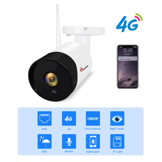 1080P Surveillance 4G CCTV Camera Onvif