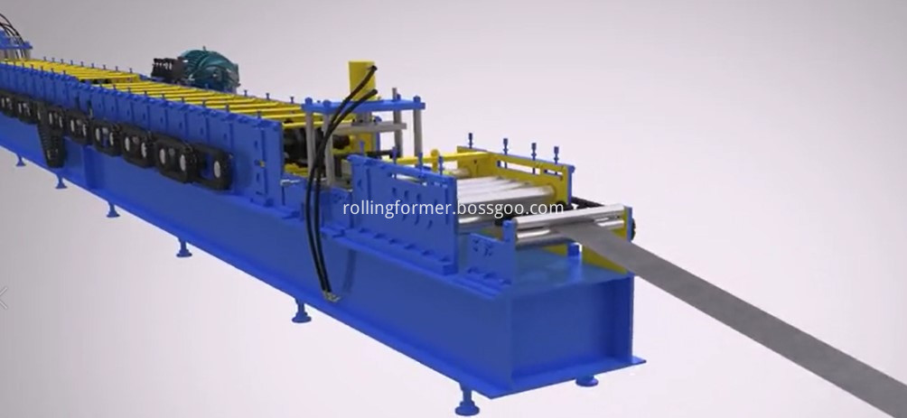 CNC Strut Channel Roll Forming Line