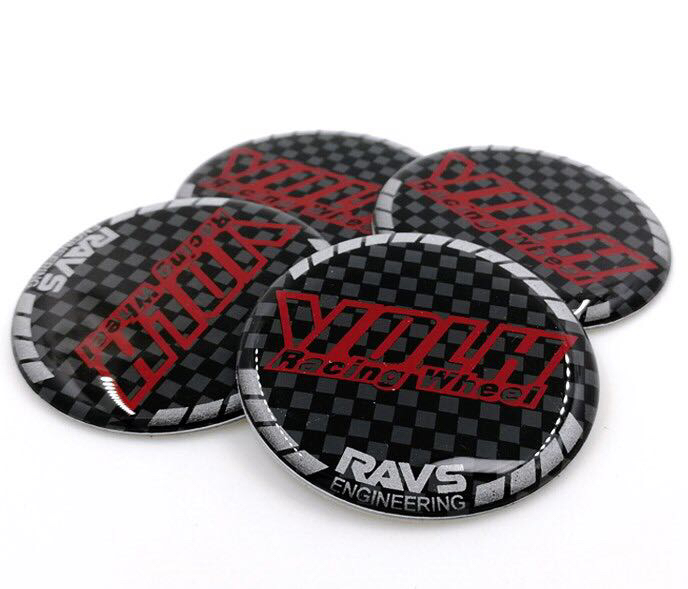 red logo stickers