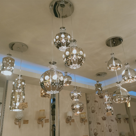 Simple Style Indoor Decorative Glass Pendant Lights