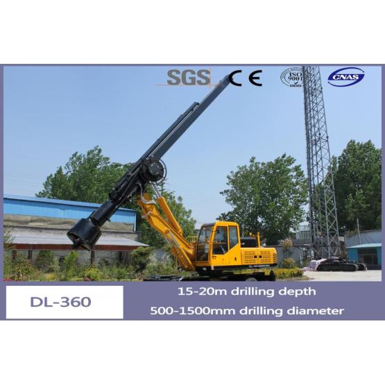 DL-360 20 meter wheeled drilling rig