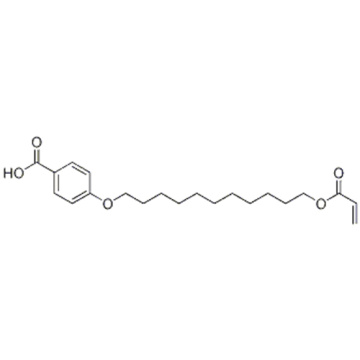 Benzoic acid, 4-[[11-[(1-oxo-2-propenyl)oxy]undecyl]oxy] CAS 106620-90-0