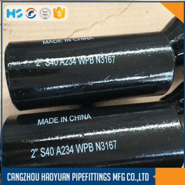 Carbon Steel Ansi B16.9 Sch40 Equal Tee