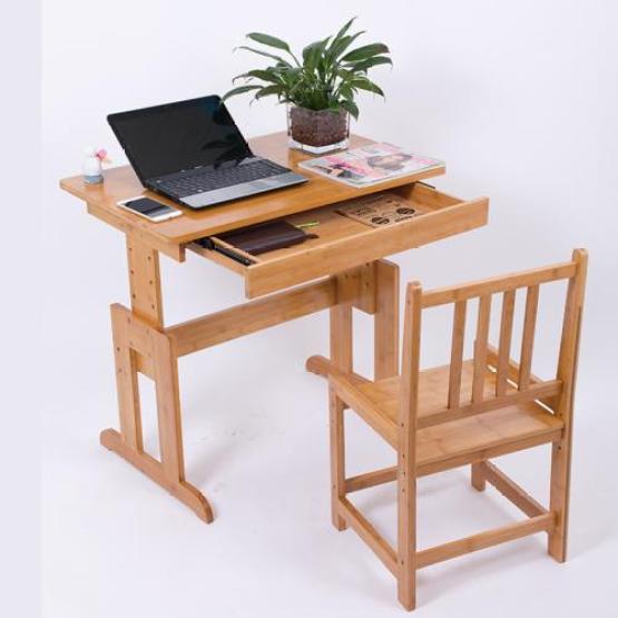 Bamboo Combination Computer Table