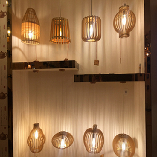 Wooden Hanging Light Classic pendant Lighting