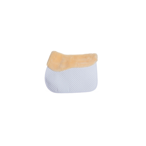 Sheepskin jumping dressage saddle pad