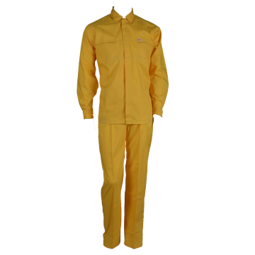 100% Twill Yellow Industrial Work Suit