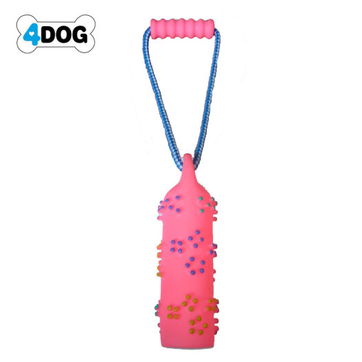 Squeaky Dog Toys with Rope