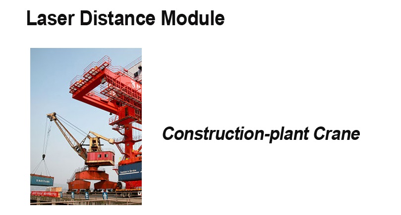Construction Plant Crane Laser Distance Sensor 20m