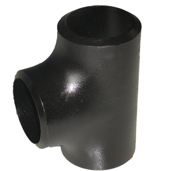 Black Butt Welding Pipe tee For Structure CARBON