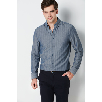Formal high quality cotton long sleeve mens shirts