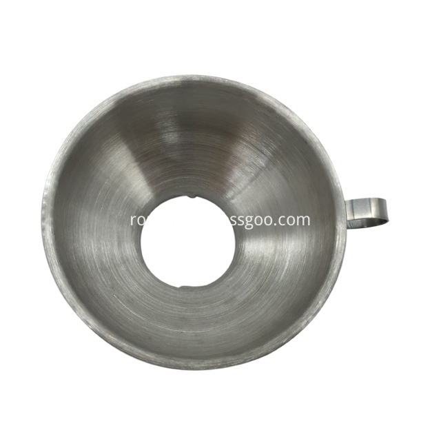 Stainless Steel Jam Funnel With Handle Wide Mouth 2