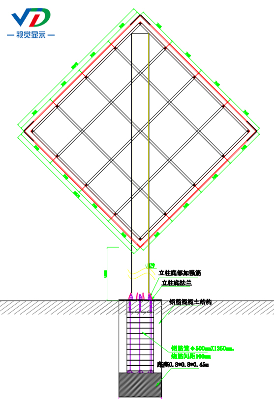 Creative Rubik's cube screen