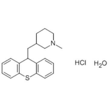 1-methyl-3-(9H-thioxanthen-9-ylmethyl)piperidine CAS 7081-40-5