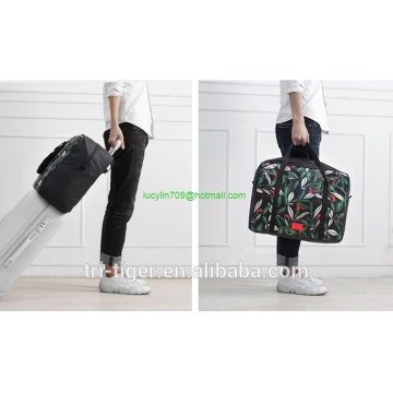 Travel Duffel Bag for Women Foldable Carry On Express Weekender Organiser