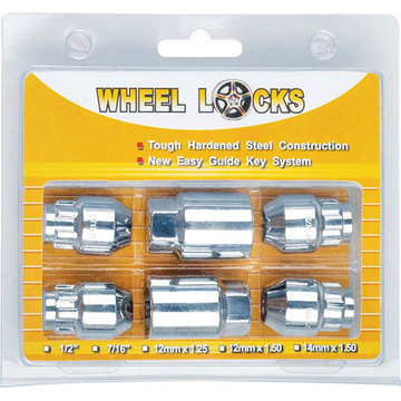 Aluminum Wheel Nut and Locks Sets