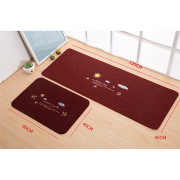 Wholesale pvc backing dust remove embroidery mat