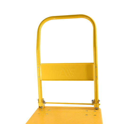 Yellow Folding Platform Trolley 300kg