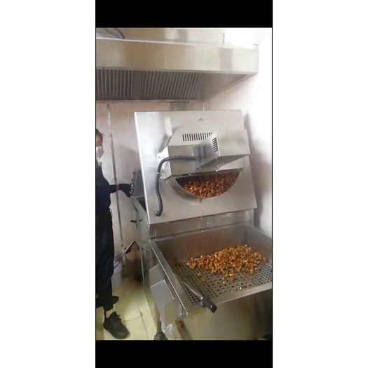 Lower cost popcorn making machine