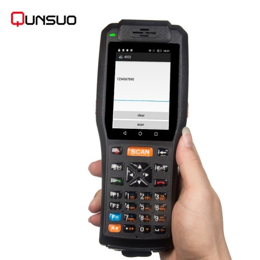 Handheld Android pos system terminal with touch screen