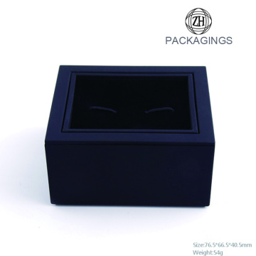Wholesale Black Cheap Cufflink Gift Box