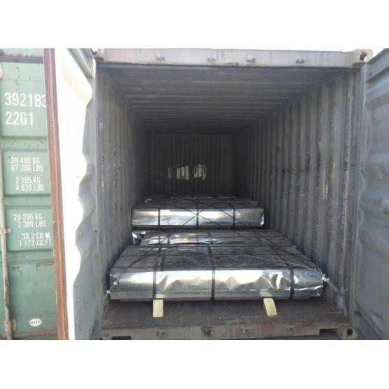 Shandong regular spangle galvanized steel metal iron plate